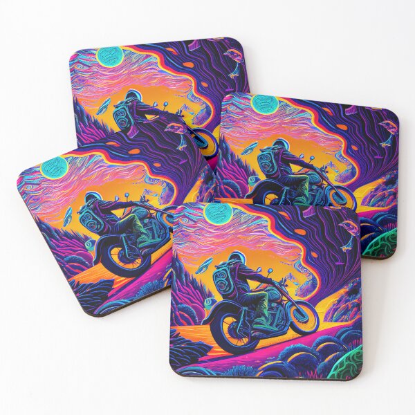 Item preview, Motorcycle Rider: Psychedelic designed and sold by MTJ-Mushrooms.