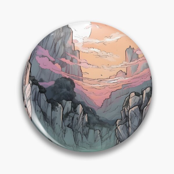 Item preview, Landscape, colorful resting place for hiker  designed and sold by Nico Riemer.