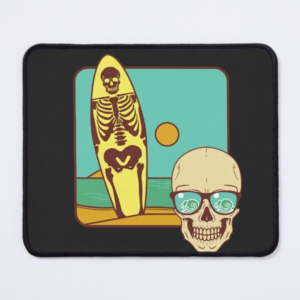Item preview, skeleton surfboard, funny skeleton, skullhead designed and sold by BestGears.