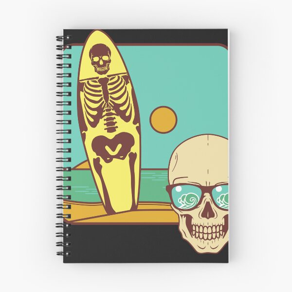 Item preview, skeleton surfboard, funny skeleton, skullhead designed and sold by BestGears.