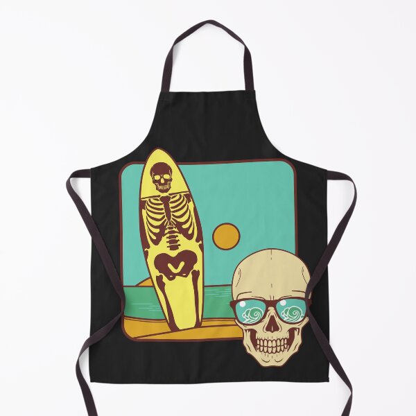 Item preview, skeleton surfboard, funny skeleton, skullhead designed and sold by BestGears.
