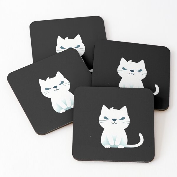 Item preview, Evil Cartoon Cat designed and sold by OtterComforts.