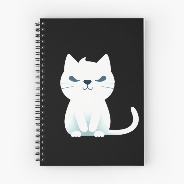 Item preview, Evil Cartoon Cat designed and sold by OtterComforts.
