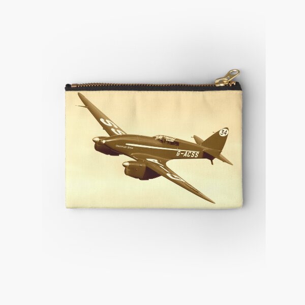 Item preview, De Havilland DH88 Comet Racer in flight, sepia toned version designed and sold by MartinPhotos.