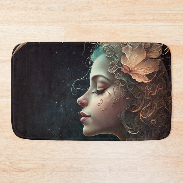 Item preview, The Moon Goddess in the Night Sky designed and sold by Juliascutecornr.