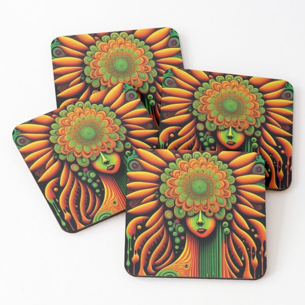 Item preview, Mulher mandala gotas coloridas designed and sold by GirlaineSQ.