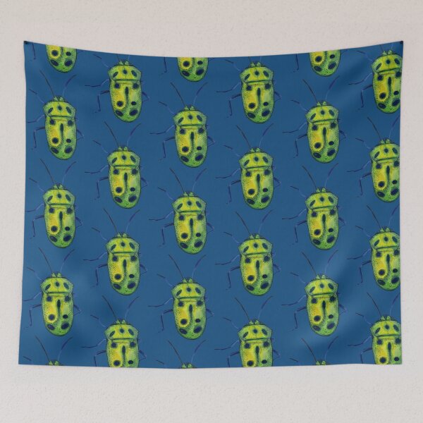 Item preview, Neon Green Beetle designed and sold by StudioBRue.