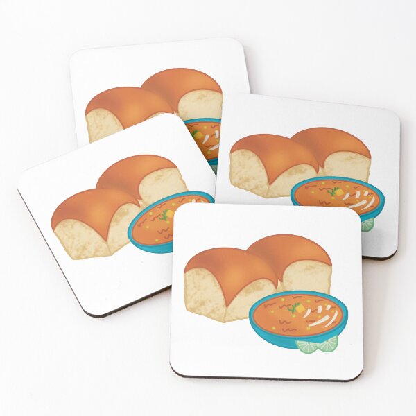 Item preview, Pav Bhaji Indian Food Design designed and sold by UnboxedStore.