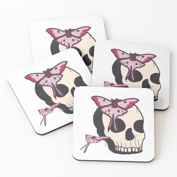Item preview, SKULL AND MOTH designed and sold by BlaisArtistry.