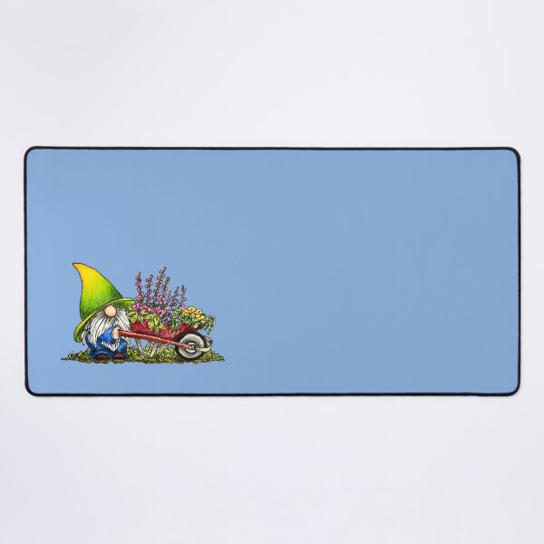 Aperçu de l'œuvre Gnome avec brouette de fleurs créée et vendue par SarahCD13.