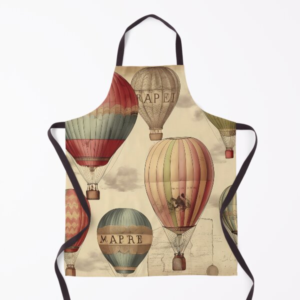 Item preview, Pattern : Hot Air Balloons : Vintage designed and sold by MTJ-Mushrooms.