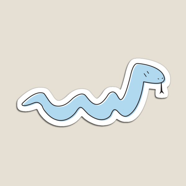 Item preview, Silly Snake Illustration designed and sold by HKCW.