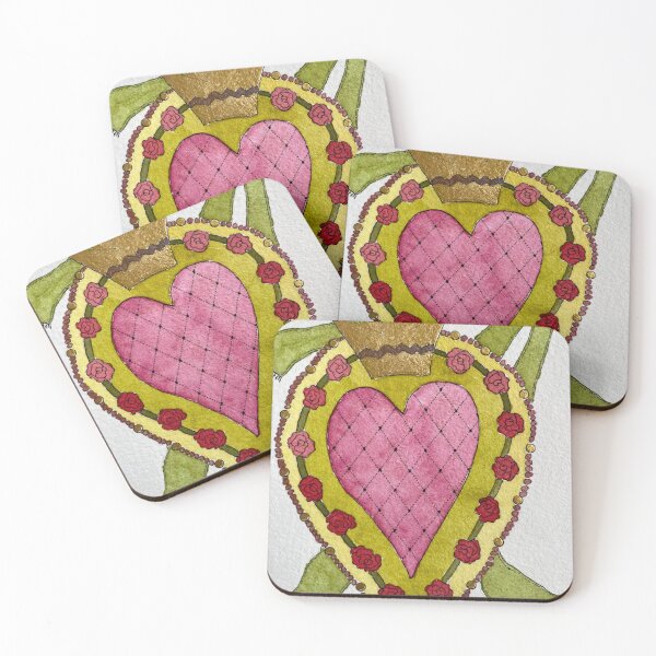 Item preview, Devotional: Quilted Heart with Crown designed and sold by CreativeTemper.