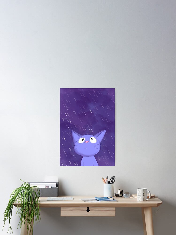 Thumbnail 2 of 3, Poster, Delivery Cat designed and sold by bac2113.