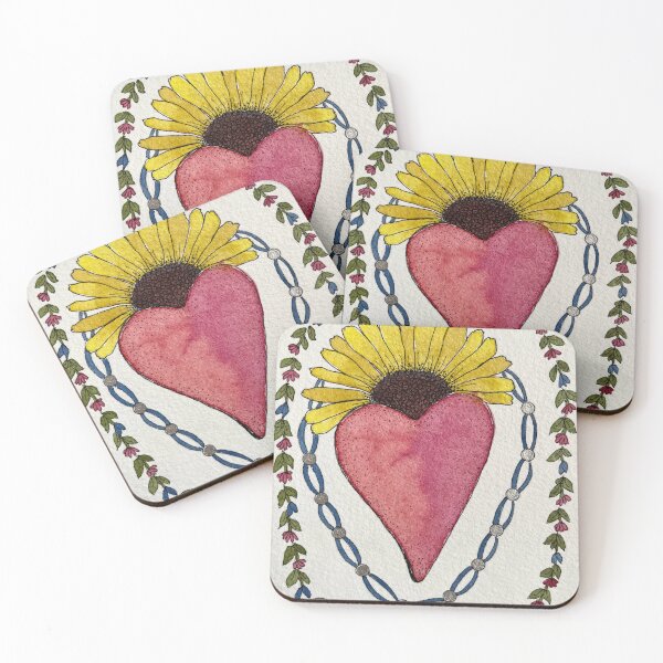 Item preview, Devotional: Heart with Sunflower designed and sold by CreativeTemper.
