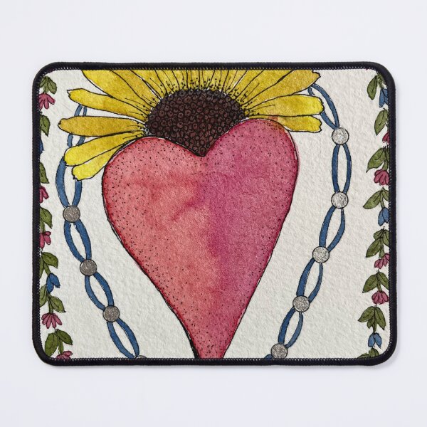Item preview, Devotional: Heart with Sunflower designed and sold by CreativeTemper.