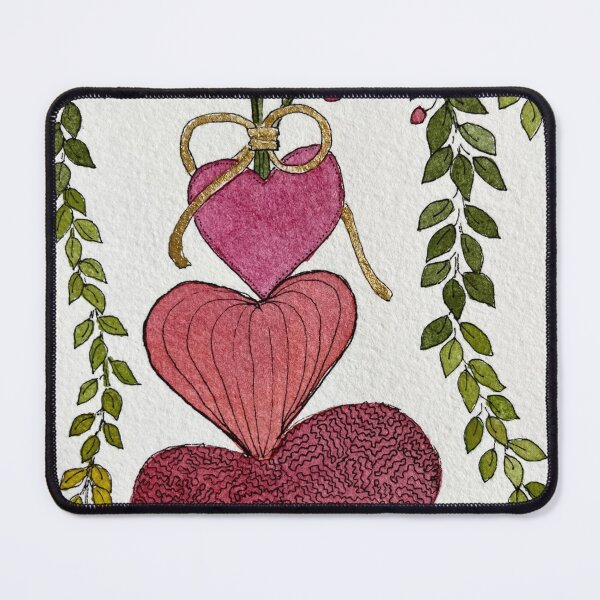Item preview, Devotional: Three Hearts with Berries and Vines designed and sold by CreativeTemper.