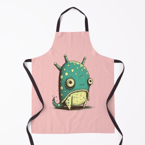 Item preview, Сute green monster designed and sold by UrbanHedgehog.