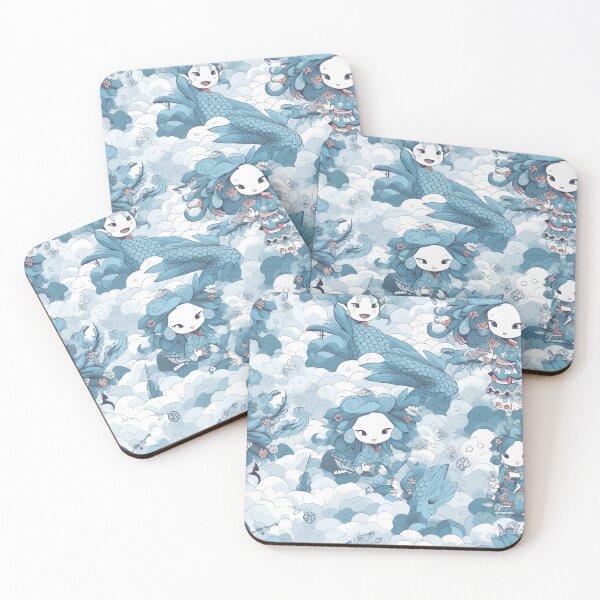 Item preview, The Little Blue Warriors - Repeating pattern designed and sold by FGregori.