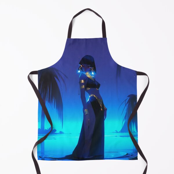Item preview, Cleopatra glowing in the night in Egypt designed and sold by AIartCANVAS.