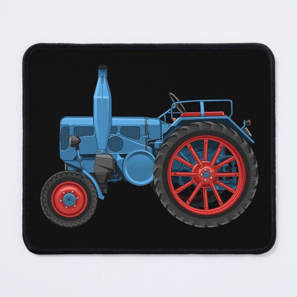 Item preview, Vintage tractor Lanz D1906 illustration designed and sold by softpixel.