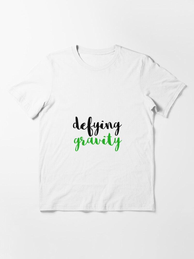 Green For Good, Tops, Wicked Musical Defy Gravity Short Sleeve Tee Shirt