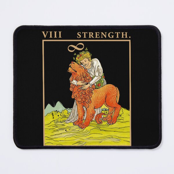 Item preview, Tarot Strength t-shirts -Strength Tarot Card Shirt -Psychic readers and mediums designed and sold by TeeARTHY.