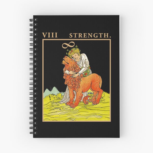 Item preview, Tarot Strength t-shirts -Strength Tarot Card Shirt -Psychic readers and mediums designed and sold by TeeARTHY.