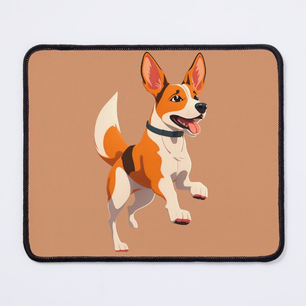 Item preview, Basenji Cute Sticker designed and sold by Fallfoxius.