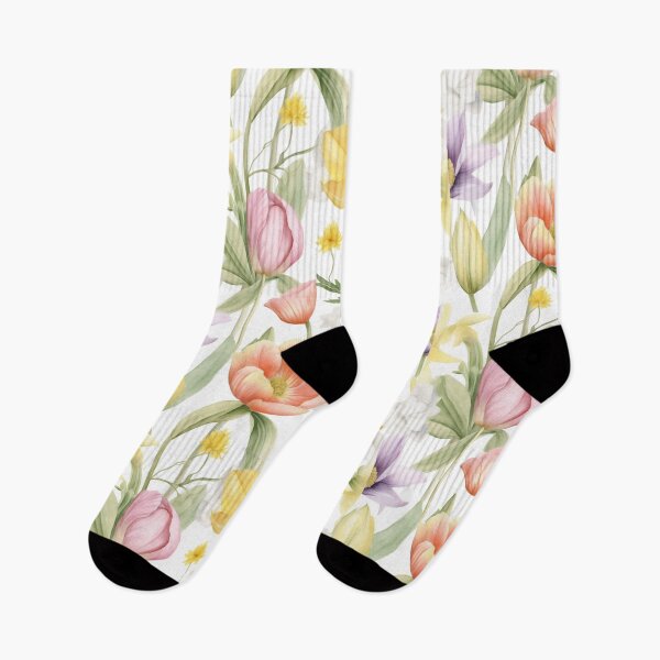 Item preview,  Spring Summer Floral Pattern Throw Pillow 3 designed and sold by LLdreams.