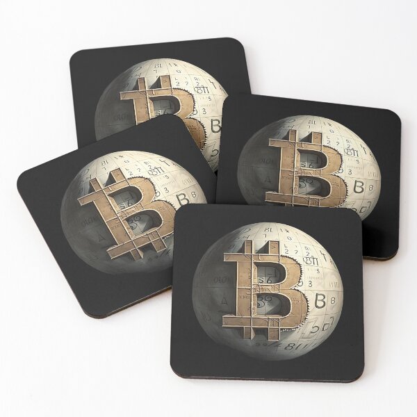 Aperçu de l'œuvre Règles mathématiques AI 3D Bitcoin Art 2 créée et vendue par Ale-Del-Con.