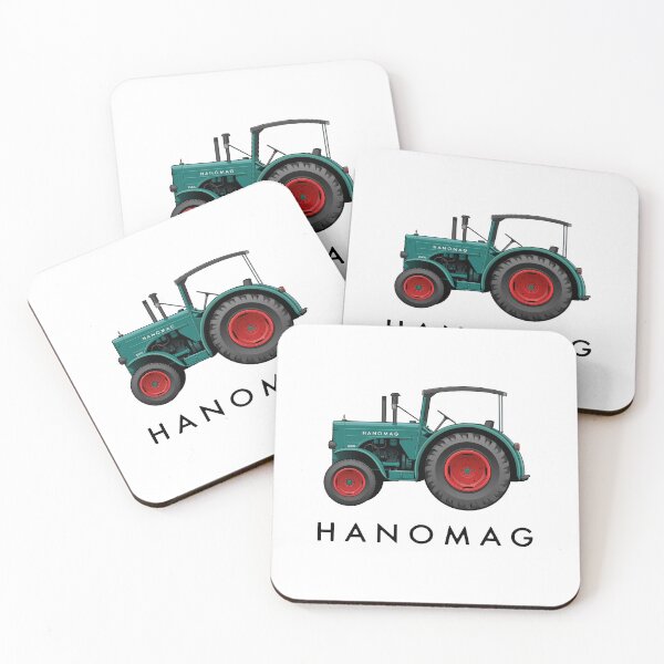 Item preview, Vintage tractor Hanomag R55 illustration designed and sold by softpixel.