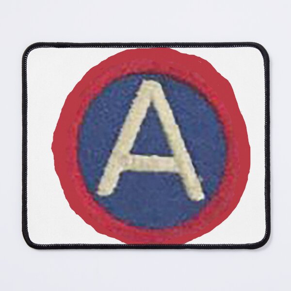 Item preview, Army patch, vintage army patch, America, US Army Patch, A, Red White Blue, designed and sold by Nostrathomas66.