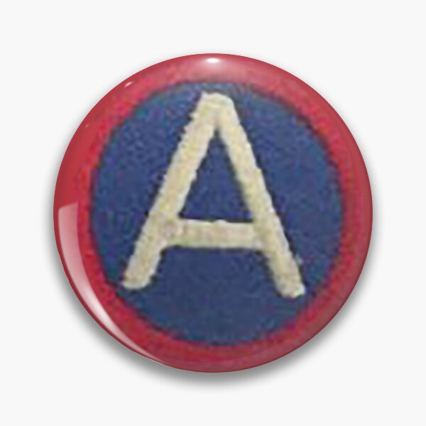 Item preview, Army patch, vintage army patch, America, US Army Patch, A, Red White Blue,  designed and sold by Nostrathomas66.