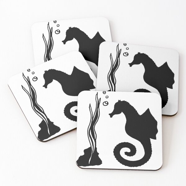 Item preview, Seahorse Silhouette designed and sold by YikosCastle.