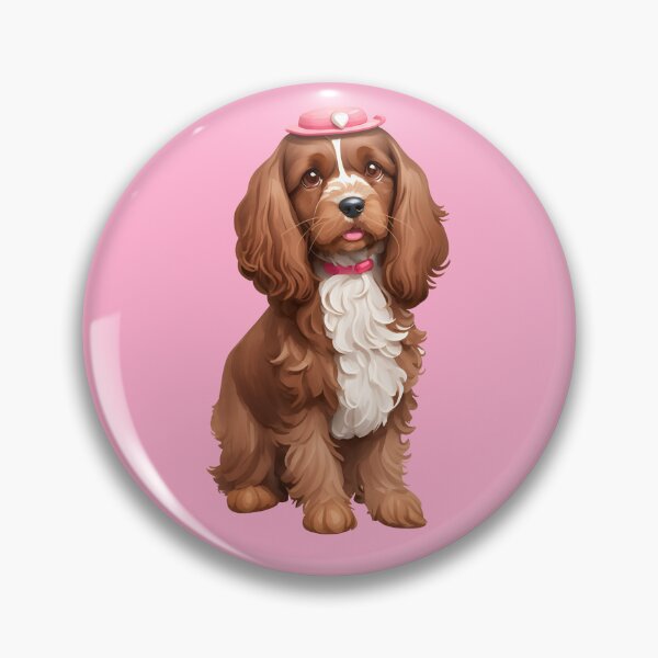 Item preview, Cocker Spaniel Cute Sticker designed and sold by Fallfoxius.