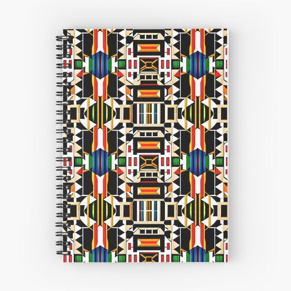 Item preview, Hidden Butterfly Geometric, Aztec style Kente African print designed and sold by Hack3rRunway.