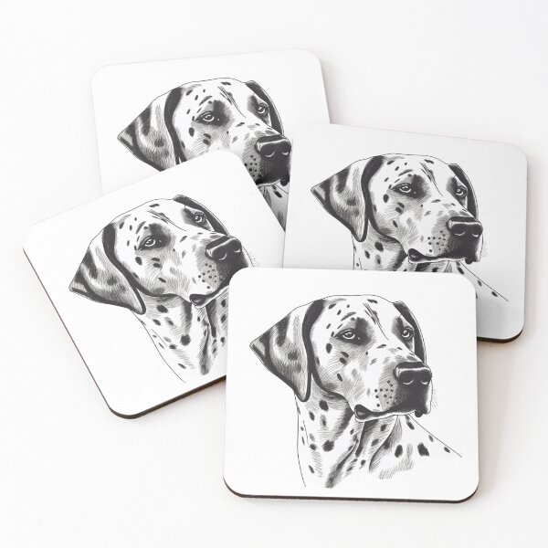 Item preview, Dalmation Portrait  designed and sold by OtterComforts.