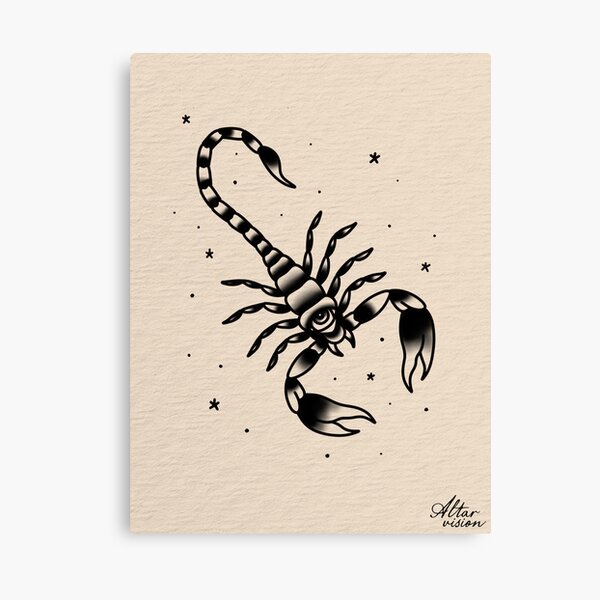 Scorpion Tattoo Design