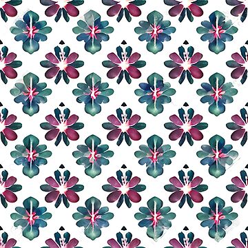 Artwork thumbnail, Warm Floral Fabric by patternsforp
