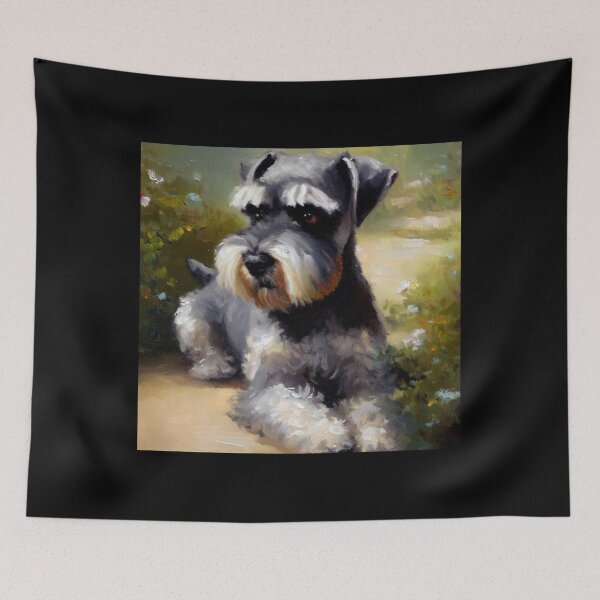 Item preview, Miniature Schnauzer Dog designed and sold by CrankyOldDude.