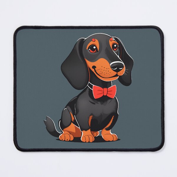 Item preview, Dachshund Cute Sticker designed and sold by Fallfoxius.