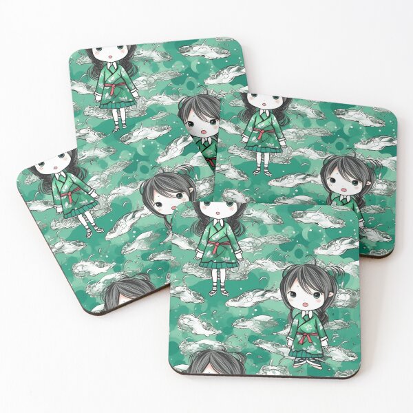 Item preview, The Little Green Warriors - Repeating pattern designed and sold by FGregori.
