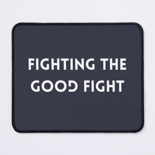 Item preview, 2 Timothy 4:7 white tipography designed and sold by Havalym Havel.