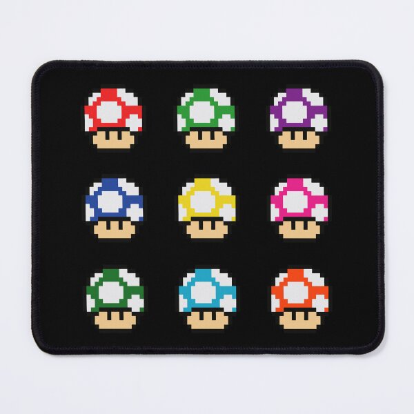 Item preview, 1up mushrooms pack of 9 designed and sold by chicagocat80s.