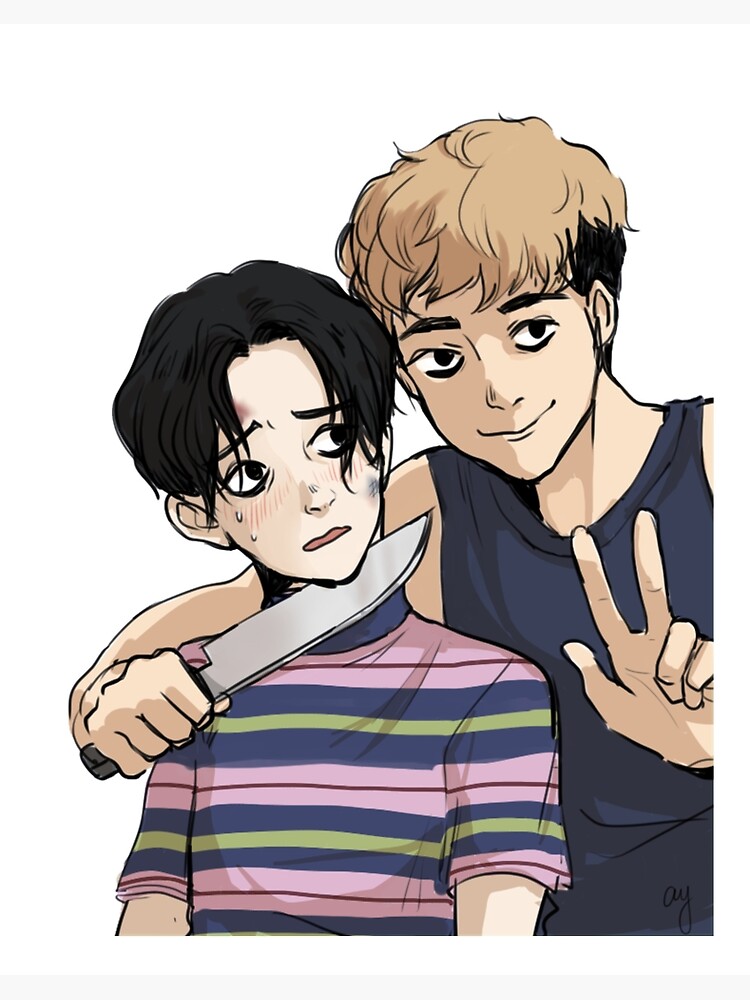 Killing Stalking manhwa design Art Board Print for Sale by