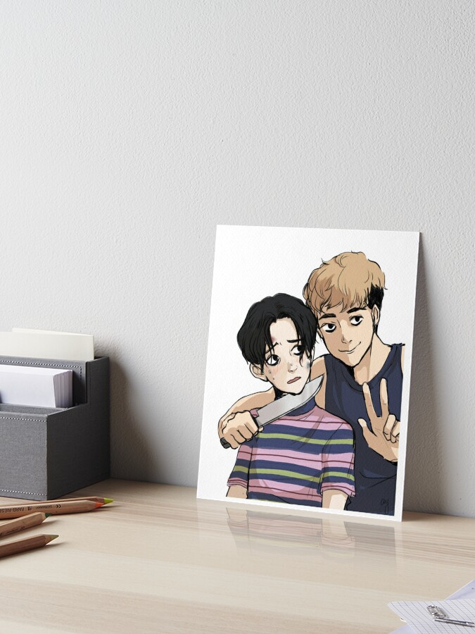 Yoon Bum, Killing Stalking Art Board Print for Sale by annieee-6