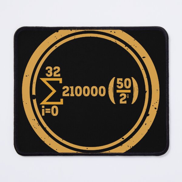 Item preview, Funny Bitcoin Supply Formula that doesn't look like Bitcoin designed and sold by abboqhse.