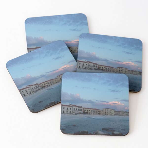 Item preview, Italian seaside sunset designed and sold by OrsyniArt.