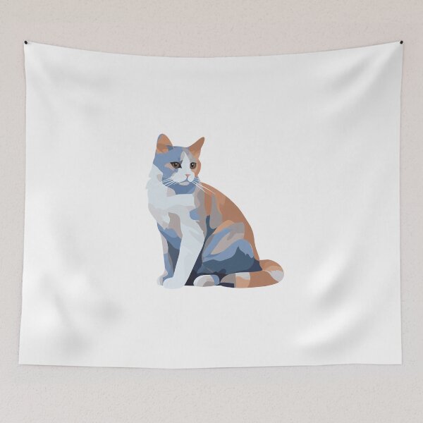 Item preview, Blue Cat designed and sold by Splargo Digital Prints.